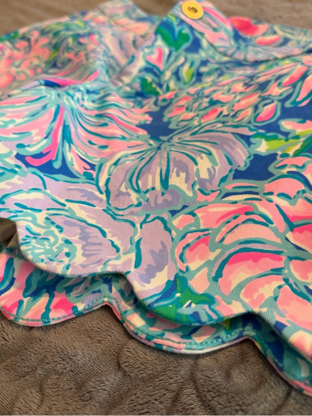 LILLY PULITZER BUTTERCUP STRETCH SHORT - In Full Bloom. SIZE 6 NWT - Picture 7 of 7
